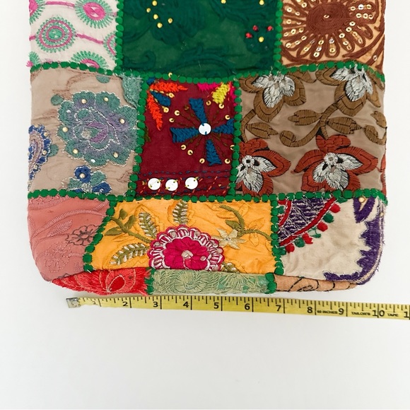 Fairtrade Patchwork Crossbody Bag•Sustainable - Picture 9 of 14